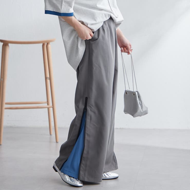 ユニセックス】 裾ファスナーパンツ[品番：NCLW0013073]｜NICE CLAUP