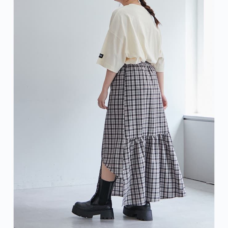 【ユニセックス】 古着風ロゴTシャツ | NICE CLAUP / OLIVE des OLIVE　OUTLET | 詳細画像6 