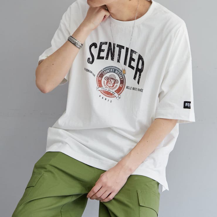 【ユニセックス】 古着風ロゴTシャツ | NICE CLAUP / OLIVE des OLIVE　OUTLET | 詳細画像8 