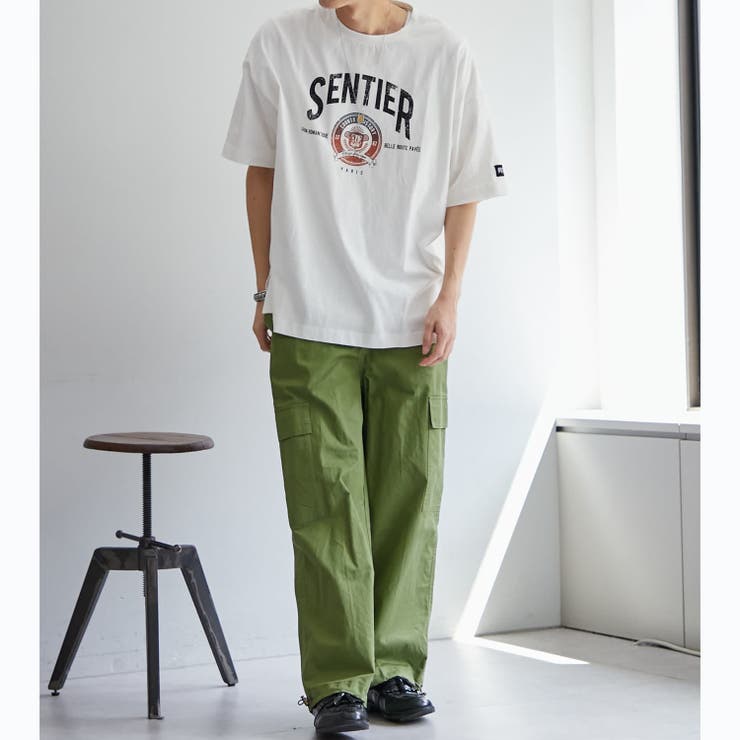 【ユニセックス】 古着風ロゴTシャツ | NICE CLAUP / OLIVE des OLIVE　OUTLET | 詳細画像10 