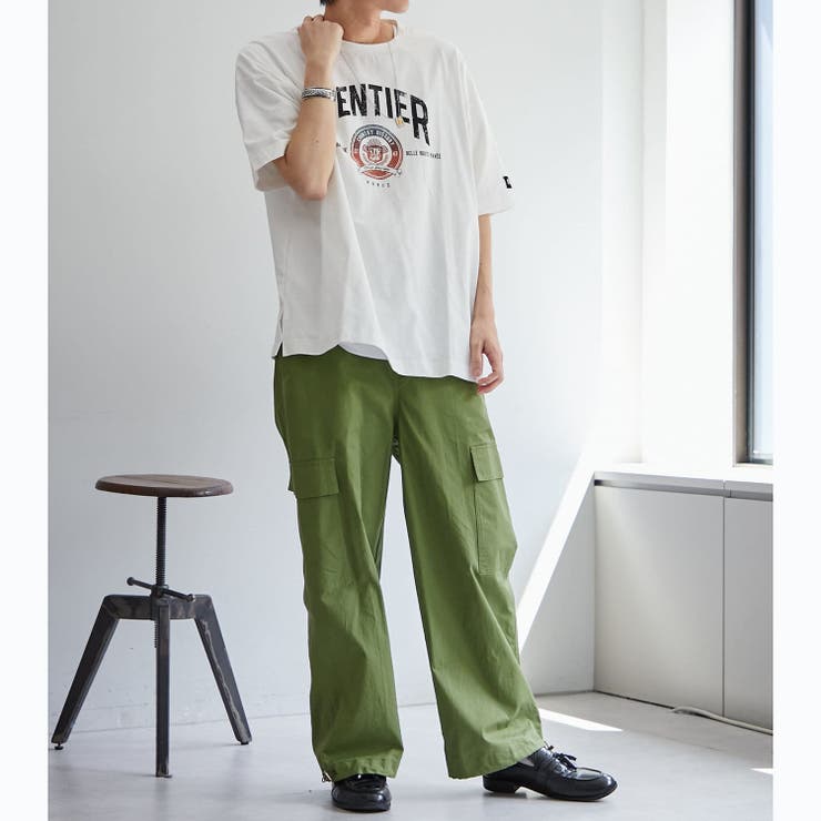 【ユニセックス】 古着風ロゴTシャツ | NICE CLAUP / OLIVE des OLIVE　OUTLET | 詳細画像11 
