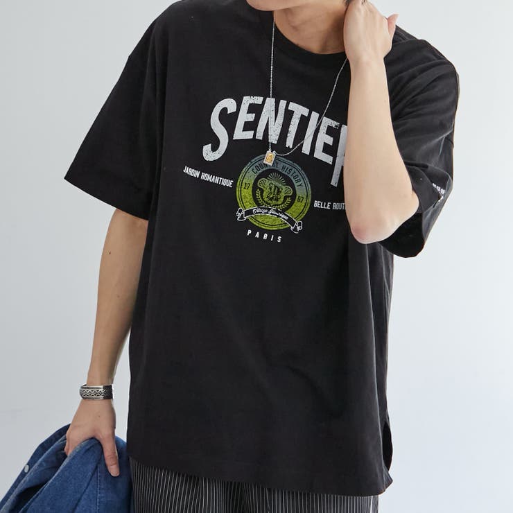 【ユニセックス】 古着風ロゴTシャツ | NICE CLAUP / OLIVE des OLIVE　OUTLET | 詳細画像13 