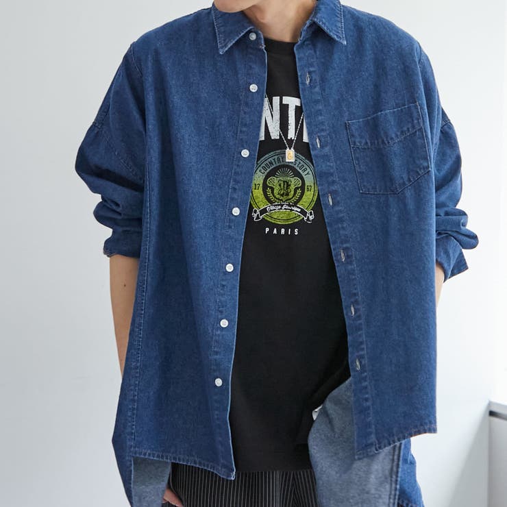 【ユニセックス】 古着風ロゴTシャツ | NICE CLAUP / OLIVE des OLIVE　OUTLET | 詳細画像16 