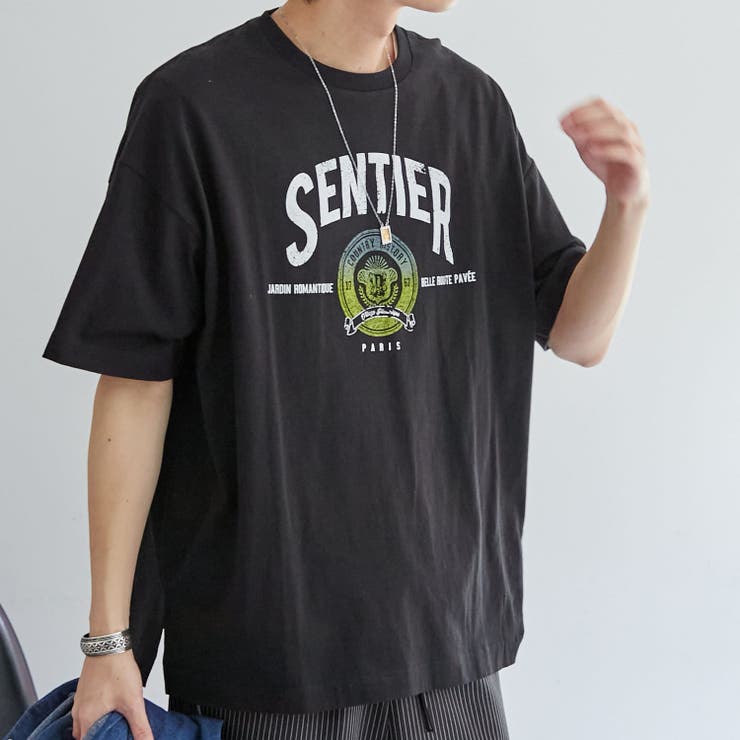 スミクロ | 【ユニセックス】 古着風ロゴTシャツ | NICE CLAUP / OLIVE des OLIVE　OUTLET