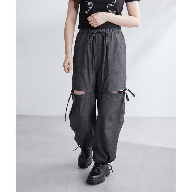 MARCHES】リボンカーゴパンツ[品番：OLOW0013141]｜RMAF NICE CLAUP