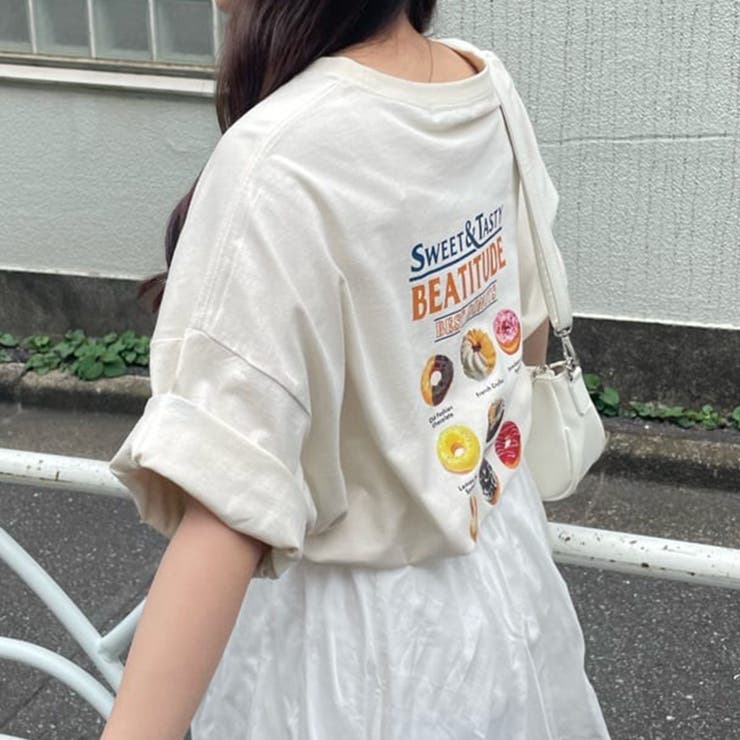ユニセックス】人気のドーナッツシリーズBIGTシャツ[品番：NCLW0013324