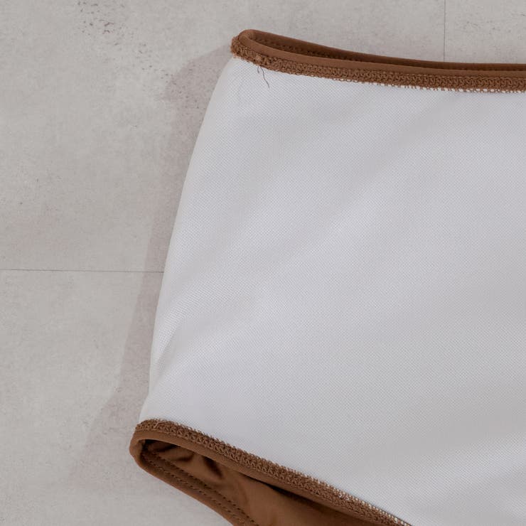 【WEB限定】M,Lサイズ展開ぺプラムビキニ 体型カバー水着 | NICE CLAUP / OLIVE des OLIVE　OUTLET | 詳細画像49 