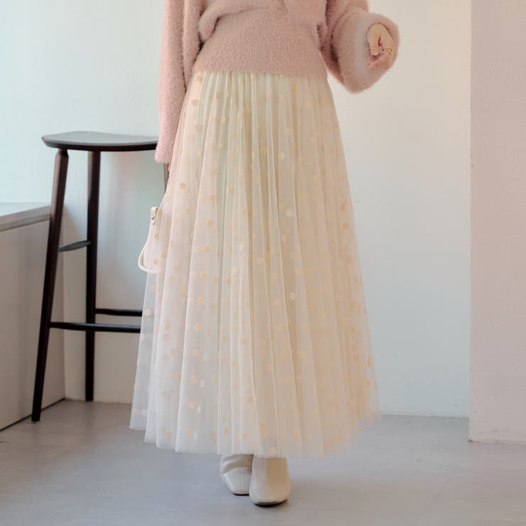 ドットリバーシブルスカート[品番：OLOW0014620]｜RMAF NICE CLAUP