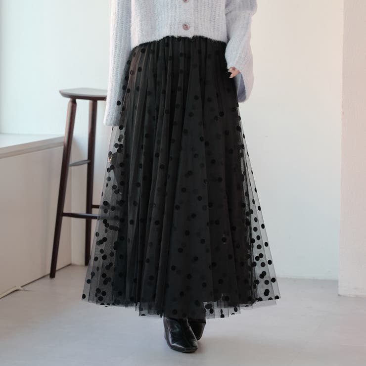 ドットリバーシブルスカート[品番：OLOW0014620]｜RMAF NICE CLAUP