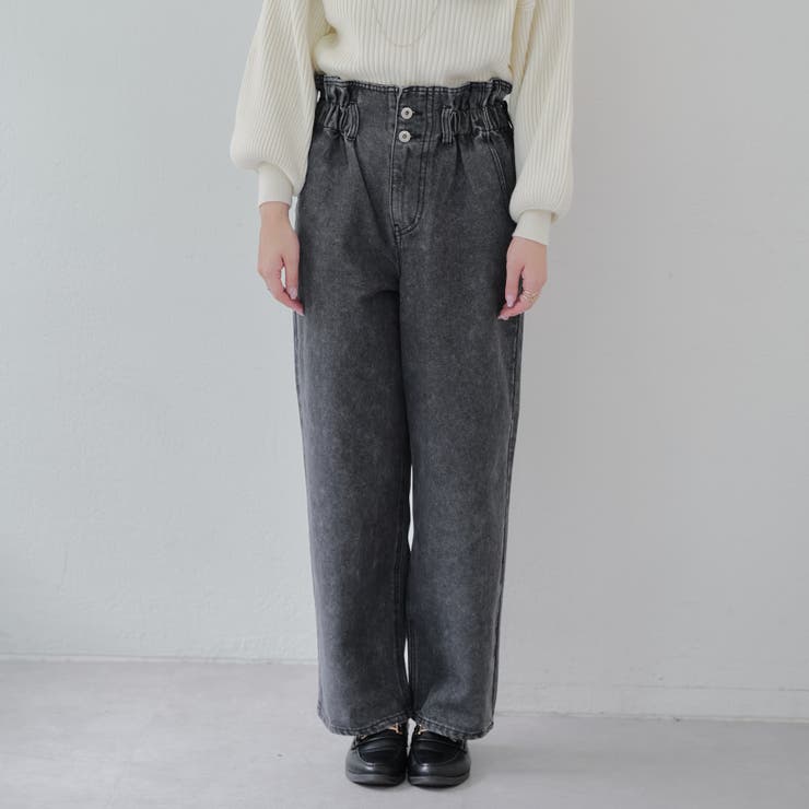 後ろレースアップパンツ[品番：OLOW0014168]｜RMAF NICE CLAUP / OLIVE
