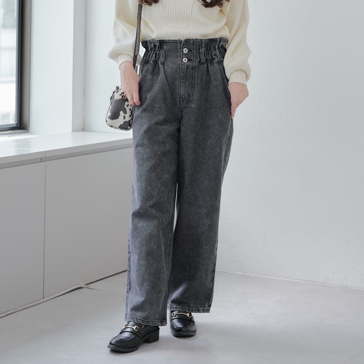 後ろレースアップパンツ[品番：OLOW0014168]｜RMAF NICE CLAUP / OLIVE
