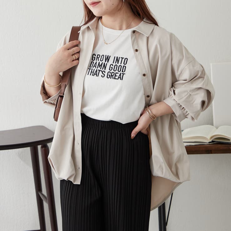 タケノコタック段々袖ブラウス[品番：OLOW0013991]｜RMAF NICE CLAUP