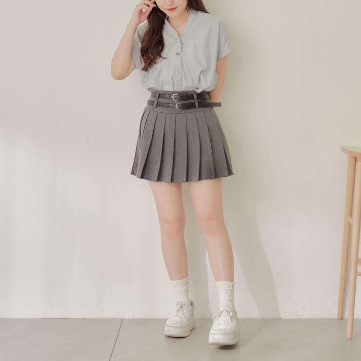 【nao】後レースアップタケノコタック柄ブラウス | RMAF　NICE CLAUP / OLIVE des OLIVE | 詳細画像29 