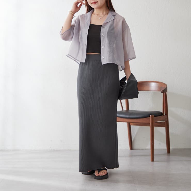 【NAO】シアーボイル開襟シャツ | RMAF　NICE CLAUP / OLIVE des OLIVE | 詳細画像8 