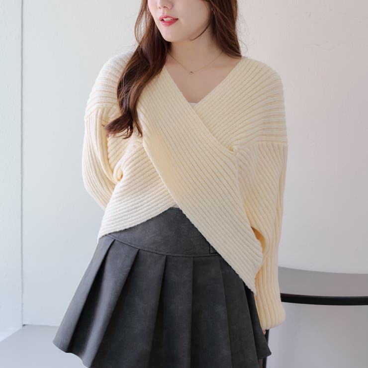 Web限定】2WAYクロスデザインプルオーバー[品番：OLOW0014028