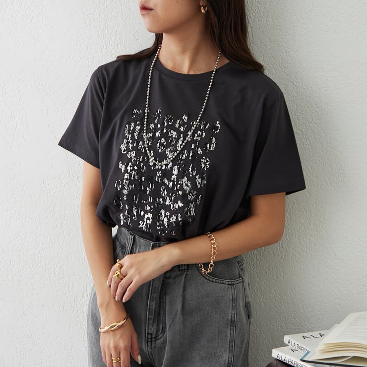 NAO】ヒョウ柄Tシャツ[品番：OLOW0013945]｜OLIVE des OLIVE OUTLET 