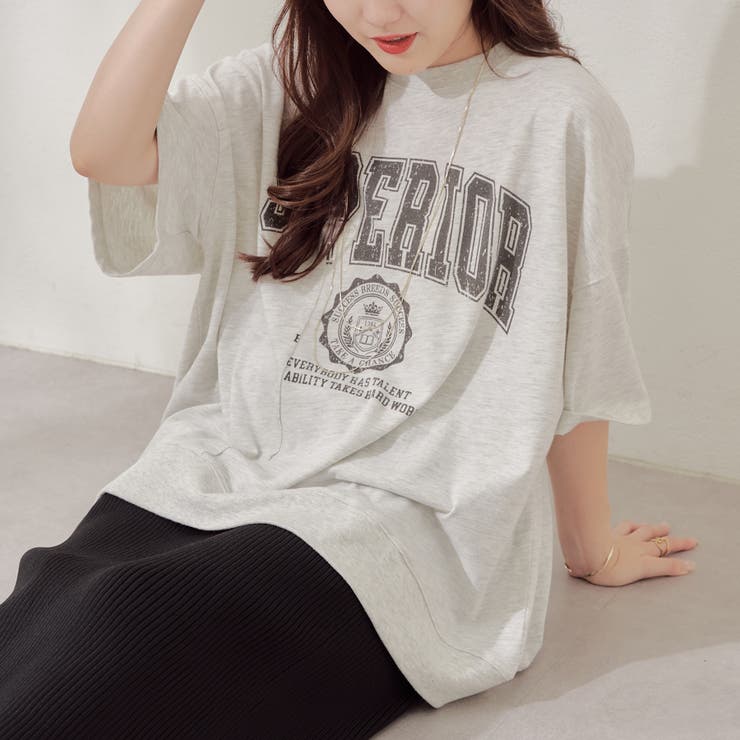 リメイク風Tシャツ[品番：OLOW0013881]｜RMAF NICE CLAUP