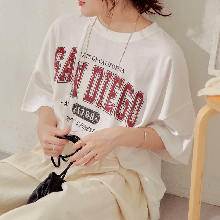 リメイク風Tシャツ[品番：OLOW0013881]｜RMAF NICE CLAUP / OLIVE des  OLIVE（リマインドミーアンドフォーエバー ナイスクラップ オリーブデオリーブ）のレディースファッション通販｜SHOPLIST（ショップリスト）