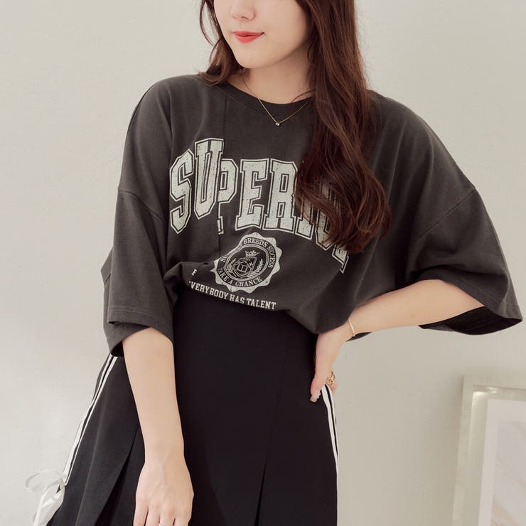 リメイク風Tシャツ[品番：OLOW0013881]｜RMAF NICE CLAUP