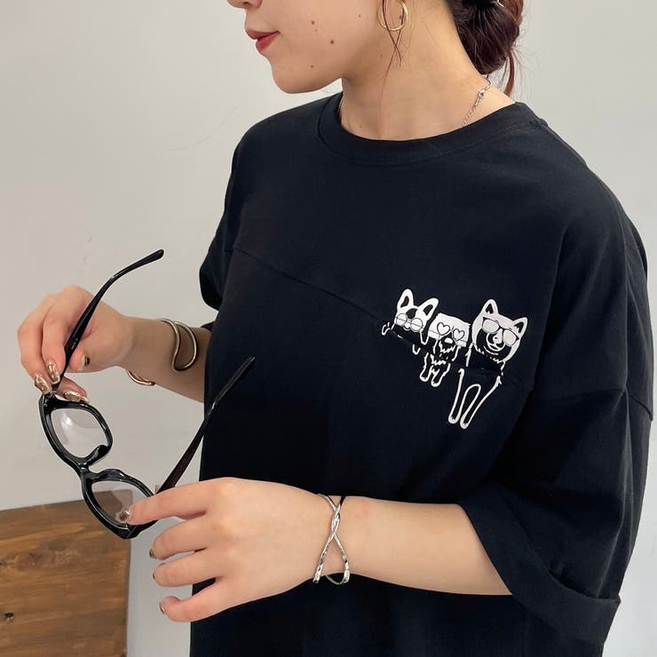 RUFFLOG 新品未使用　レディース　Sサイズ フォーク FOLK スクラブ チュニック レディースジップスクラブ