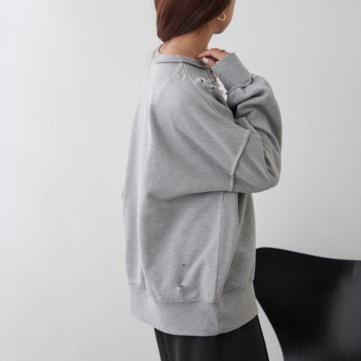 Web限定】ダメージ加工スウェット[品番：OLOW0014030]｜RMAF