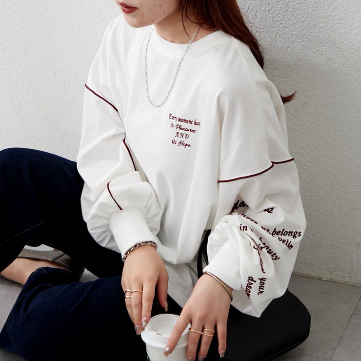 【NAO】配色メローロンT | RMAF　NICE CLAUP / OLIVE des OLIVE | 詳細画像1 