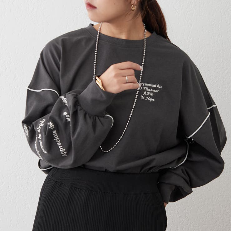 【NAO】配色メローロンT | RMAF　NICE CLAUP / OLIVE des OLIVE | 詳細画像8 