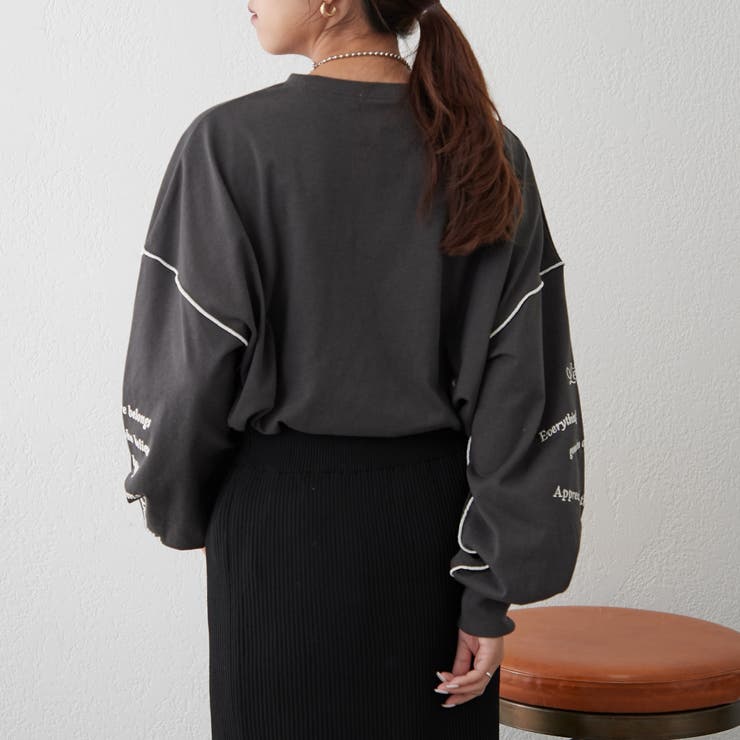 【NAO】配色メローロンT | RMAF　NICE CLAUP / OLIVE des OLIVE | 詳細画像12 