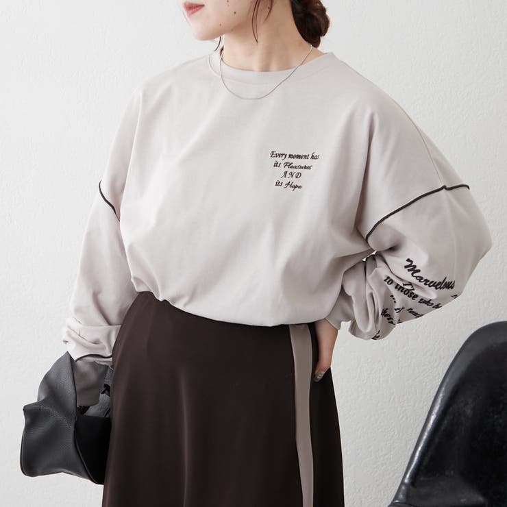 【NAO】配色メローロンT | RMAF　NICE CLAUP / OLIVE des OLIVE | 詳細画像14 