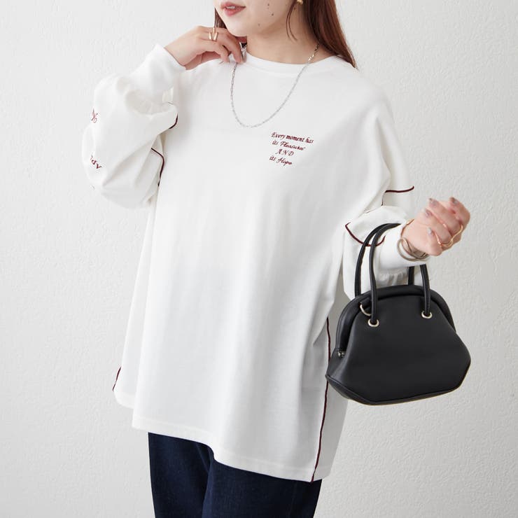 【NAO】配色メローロンT | RMAF　NICE CLAUP / OLIVE des OLIVE | 詳細画像5 