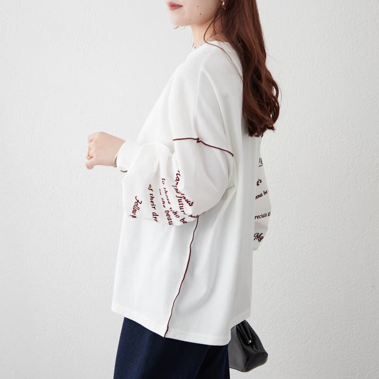 【NAO】配色メローロンT | RMAF　NICE CLAUP / OLIVE des OLIVE | 詳細画像6 