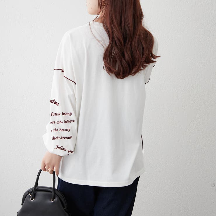 【NAO】配色メローロンT | RMAF　NICE CLAUP / OLIVE des OLIVE | 詳細画像7 