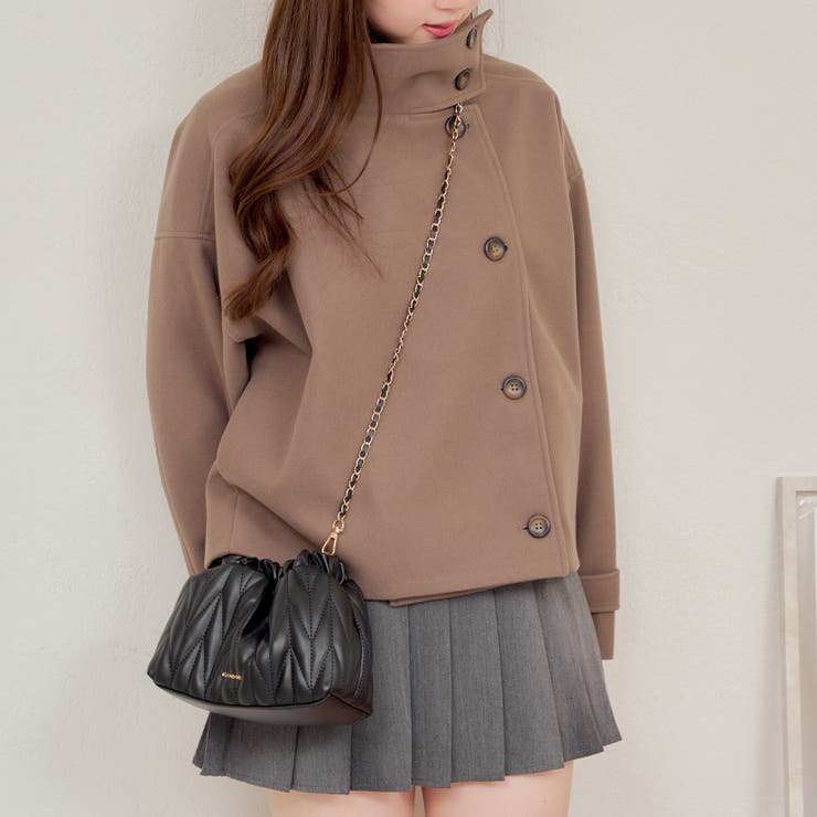 ジャケット・アウター mimi スタンドショートジャケット[品番：OLOW0014652]｜RMAF NICE CLAUP