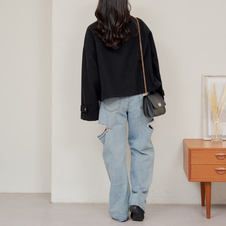 スタンドショートジャケット[品番：OLOW0014652]｜RMAF NICE CLAUP