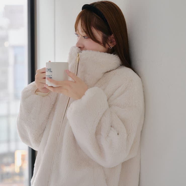 ファースタンドブルゾン[品番：OLOW0014791]｜RMAF NICE CLAUP / OLIVE