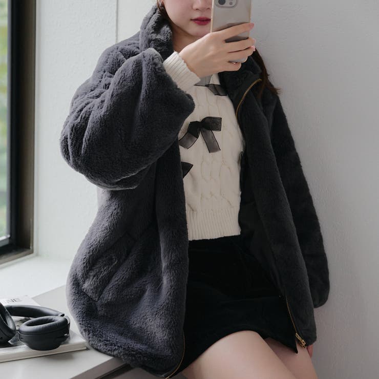 ファースタンドブルゾン[品番：OLOW0014791]｜RMAF NICE CLAUP / OLIVE