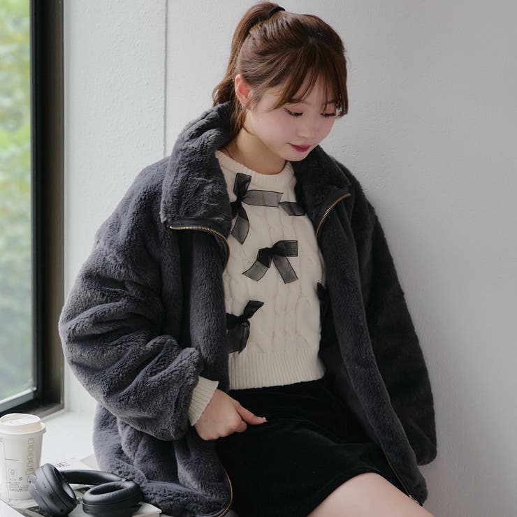 ファースタンドブルゾン[品番：OLOW0014791]｜RMAF NICE CLAUP / OLIVE