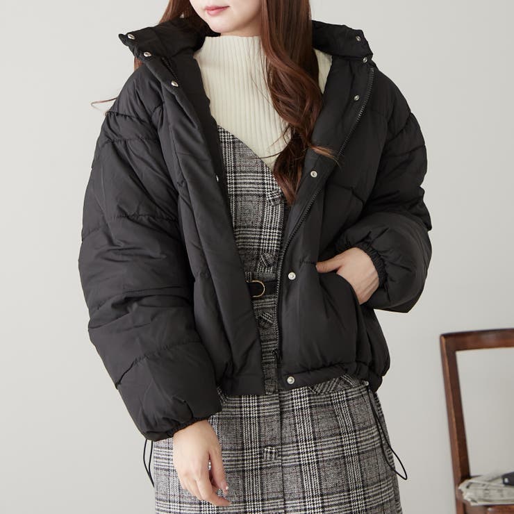 【Web限定】フード中綿ジャケット | NICE CLAUP / OLIVE des OLIVE　OUTLET | 詳細画像34 