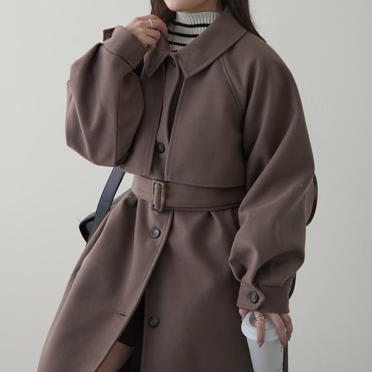アレンジカラーシングルロングコート[品番：OLOW0015109]｜RMAF NICE