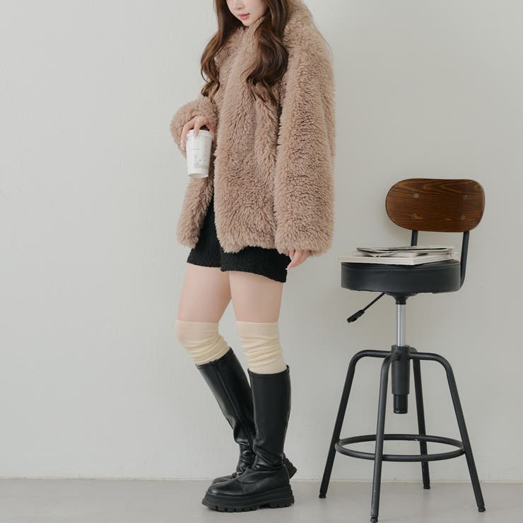 シープファーステンカラーコート[品番：OLOW0015026]｜RMAF NICE CLAUP / OLIVE des  OLIVE（リマインドミーアンドフォーエバー ナイスクラップ オリーブデオリーブ）のレディースファッション通販｜SHOPLIST（ショップリスト）