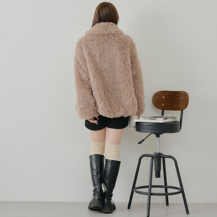 シープファーステンカラーコート[品番：OLOW0015026]｜RMAF NICE CLAUP