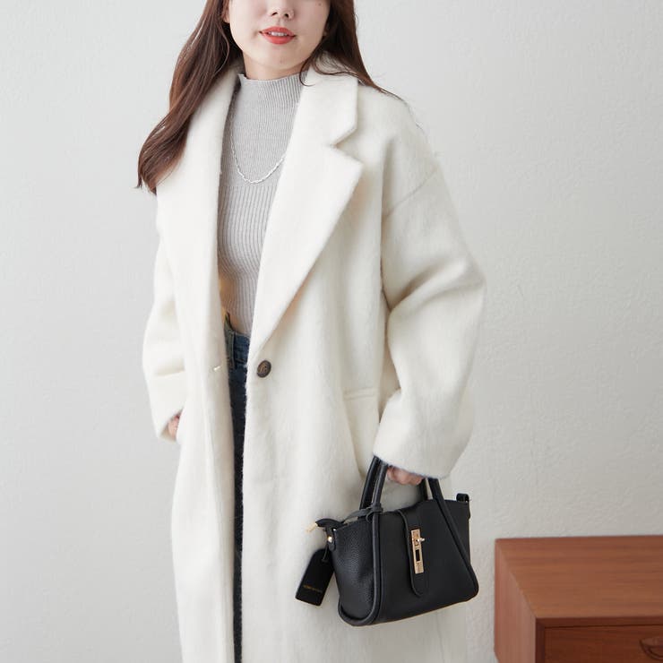 袖タックチェスターコート[品番：OLOW0015110]｜RMAF NICE CLAUP