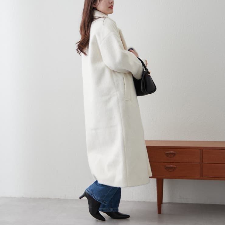 袖タックチェスターコート[品番：OLOW0015110]｜RMAF NICE CLAUP
