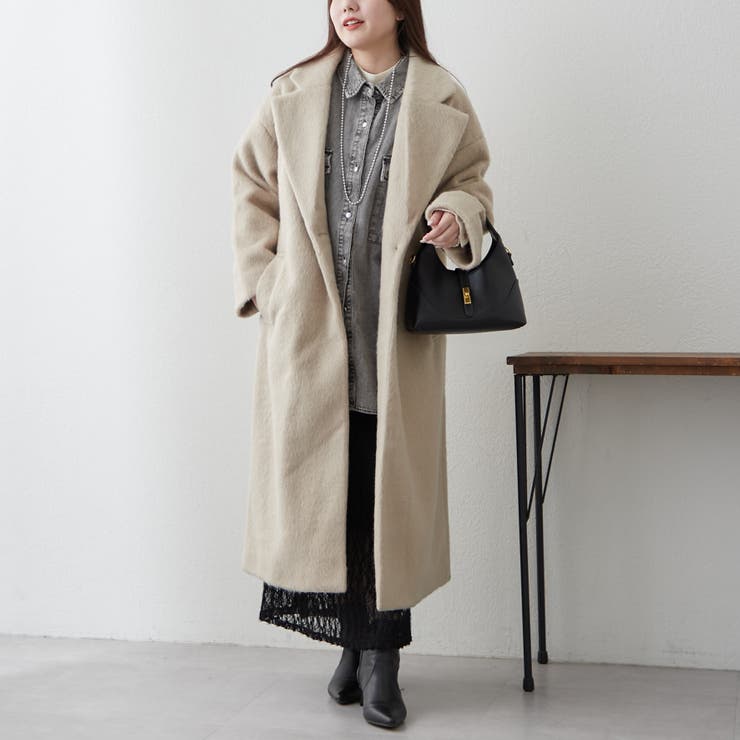 袖タックチェスターコート[品番：OLOW0015110]｜RMAF NICE CLAUP