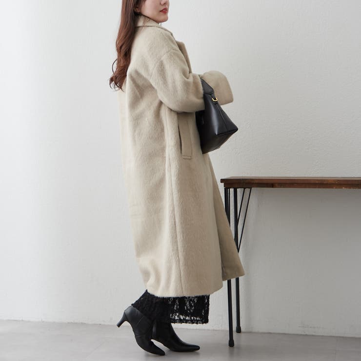 袖タックチェスターコート[品番：OLOW0015110]｜RMAF NICE CLAUP