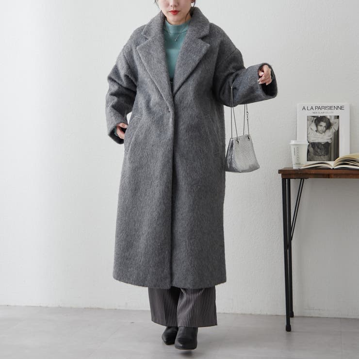 袖タックチェスターコート[品番：OLOW0015110]｜RMAF NICE CLAUP