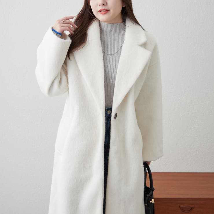 袖タックチェスターコート[品番：OLOW0015110]｜RMAF NICE CLAUP