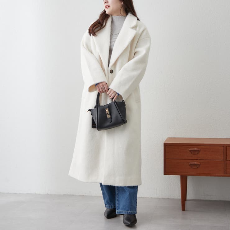 袖タックチェスターコート[品番：OLOW0015110]｜RMAF NICE CLAUP