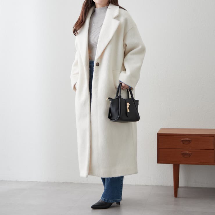 袖タックチェスターコート[品番：OLOW0015110]｜RMAF NICE CLAUP