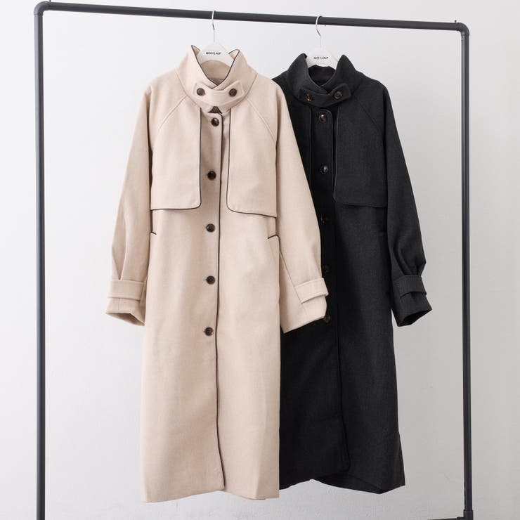 2WAYスタンドカラーコート[品番：OLOW0015001]｜RMAF NICE CLAUP